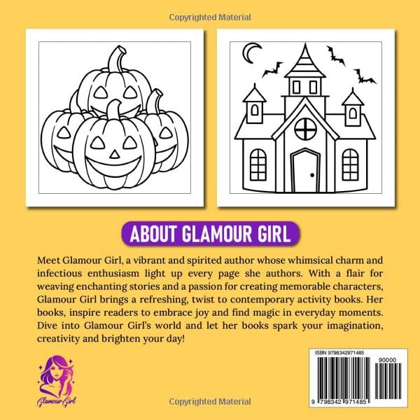 Halloween Coloring Book: 100+ Pages of Bold and Easy Halloween-Themed Coloring Pages for All Ages